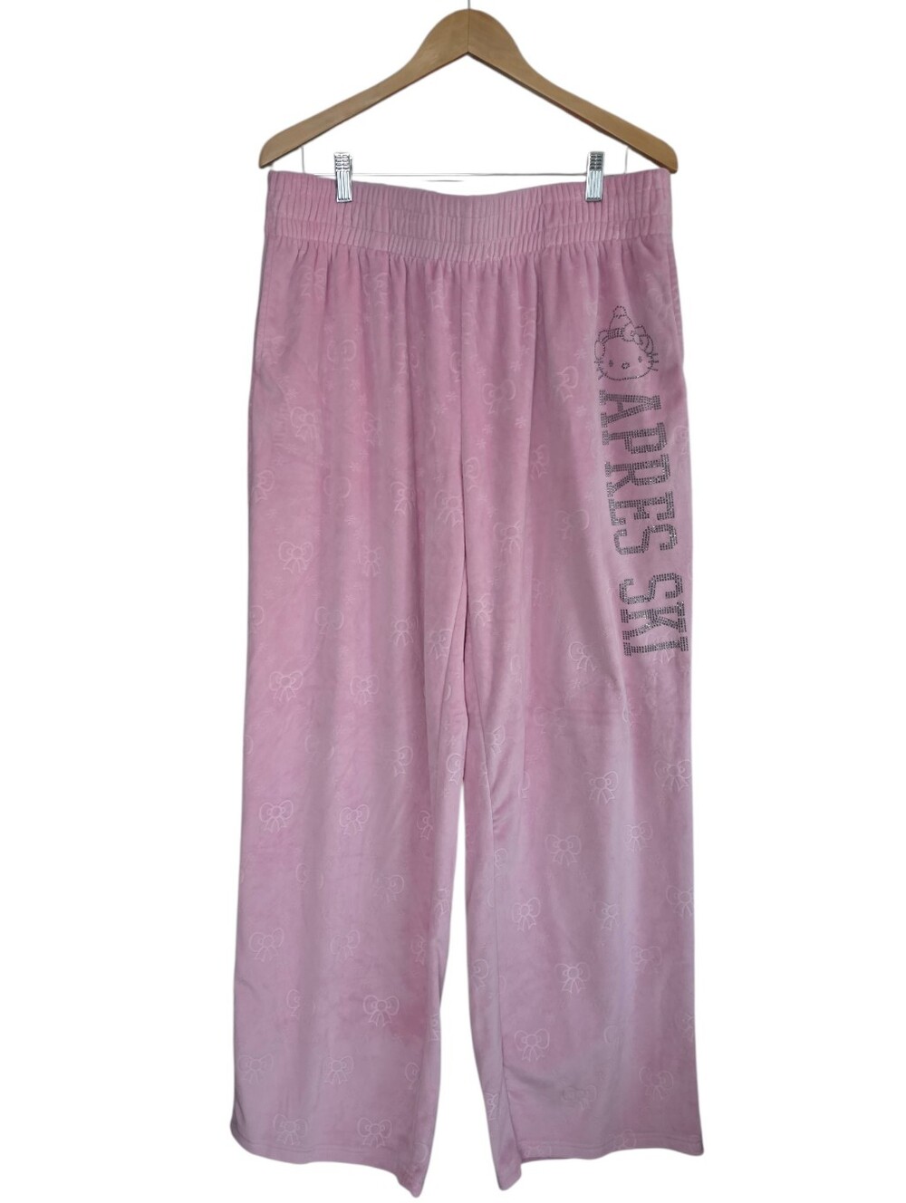 Hello Kitty Pink Wide Leg Lounge Pants